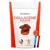 Marine Collagen Types 1, 2 &; 3 + Vit C - Skin & Flexible Joints - Chocolate Flavor Powder - 240g Made In France - Nutri&co