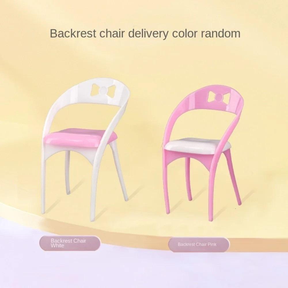 Folding Design Mini Furniture Model Model Chair Dollhouse Furniture  Dolls Accessories