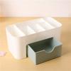 Jewelry and Cosmetics Storage Box, Drawer Style Plastic Office Desktop, Dressing Table, Lipstick Sorting Shelf