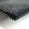 MIUMIU 5MD001 Business Card Holder Pass Case logo Bifold Stationery Card Case