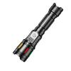 Portable Long-Range LED Laser Flashlight with Digital Display and Emergency Charging for Outdoor Patrol and Flood Control