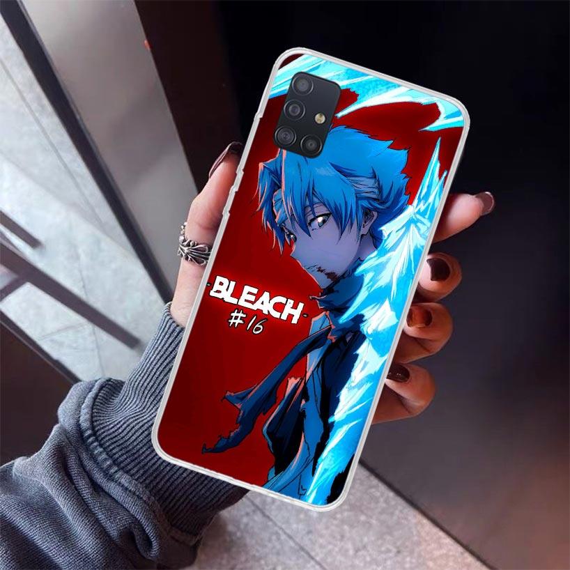 Hitsugaya Toushirou Bleach Phone Case For Samsung Galaxy A52 A51 A50S A32 A22 A12 A02S A72 A71 A31 A70 A30S Note 20 Ultra 10 Plu