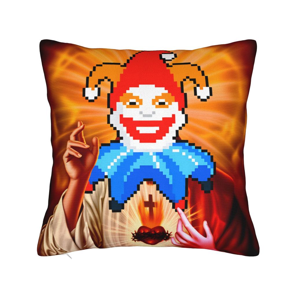 Game B-Balatro Joker card Funny Pillow Cover  Print Cushion Cover Retro Trendy Pillow Case For Living Room Sofa