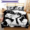 3pcs Custom Name Tomie Kawakami Bedding Set Duvet Cover Closure Includes 1 Duvet Cover & 2 Pillowcases for All Seasons Bedroom Decor