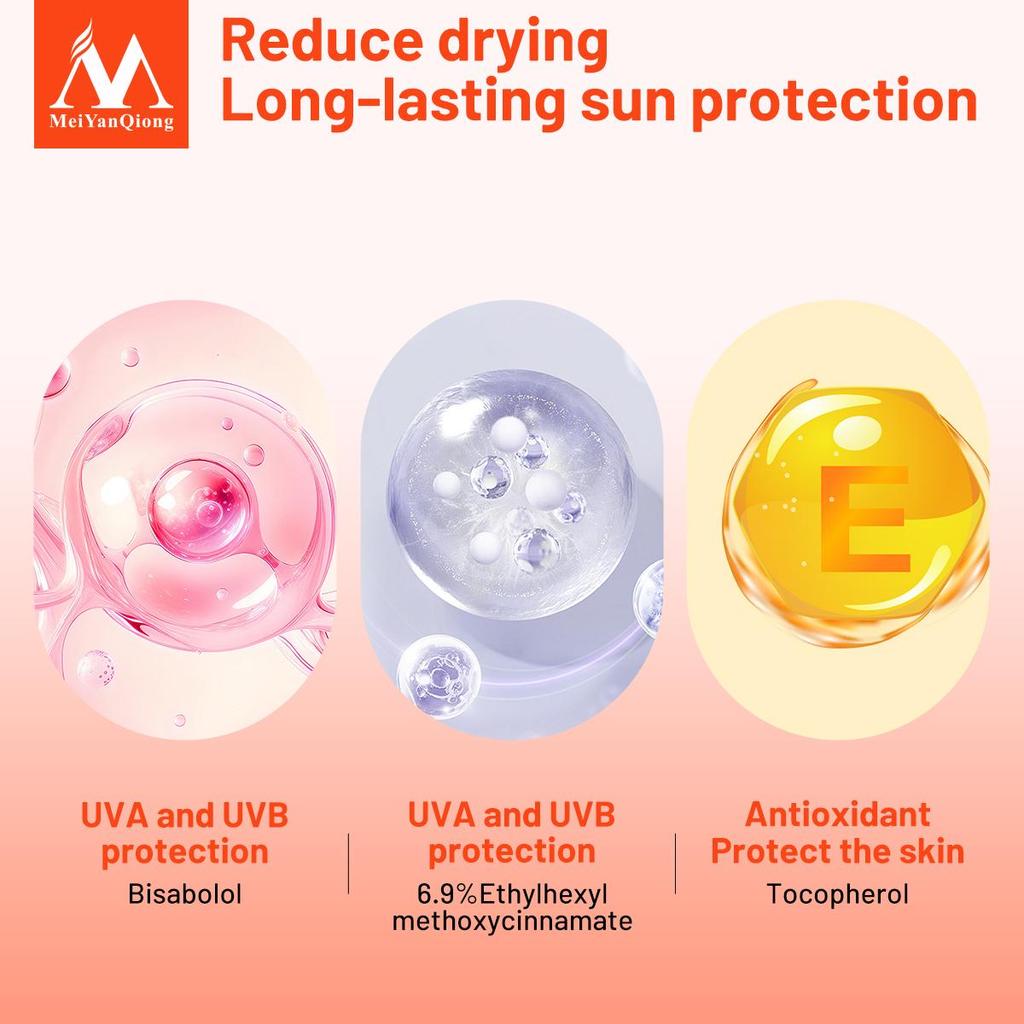 MeiYanQiong Sunscreen SPF50+ - Whitening & UV Protection 30g