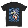 Shadow The Hedgehog Mens T Shirts  Vintage Tee Shirt Short Sleeve Crewneck TShirt 100 Cotton Gift Idea Clothes