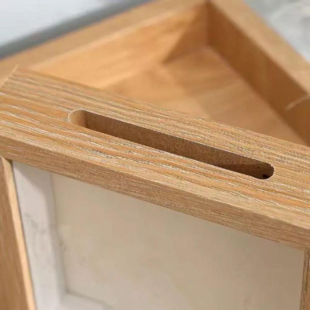 New Wall Mounted Travel Shadow Box Top Loading Transparent Memory Frame Boxes Square Simple Ticket Stub Memory Frame Home Decor