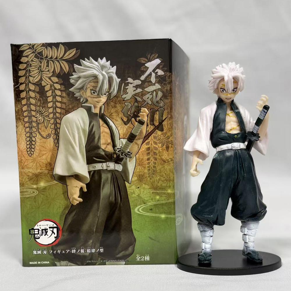 Non-Toxic .Spot Anime Slayer Kimetsu No Yaiba Figure Kamado Tanjirou Action Figure Agatsuma Zenitsu Nezuko Warrior Pvc Model Toys