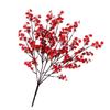 Large Silk Gypsophila Bouquet for Wedding Décor - 5-Prong Branches with Small Flowers