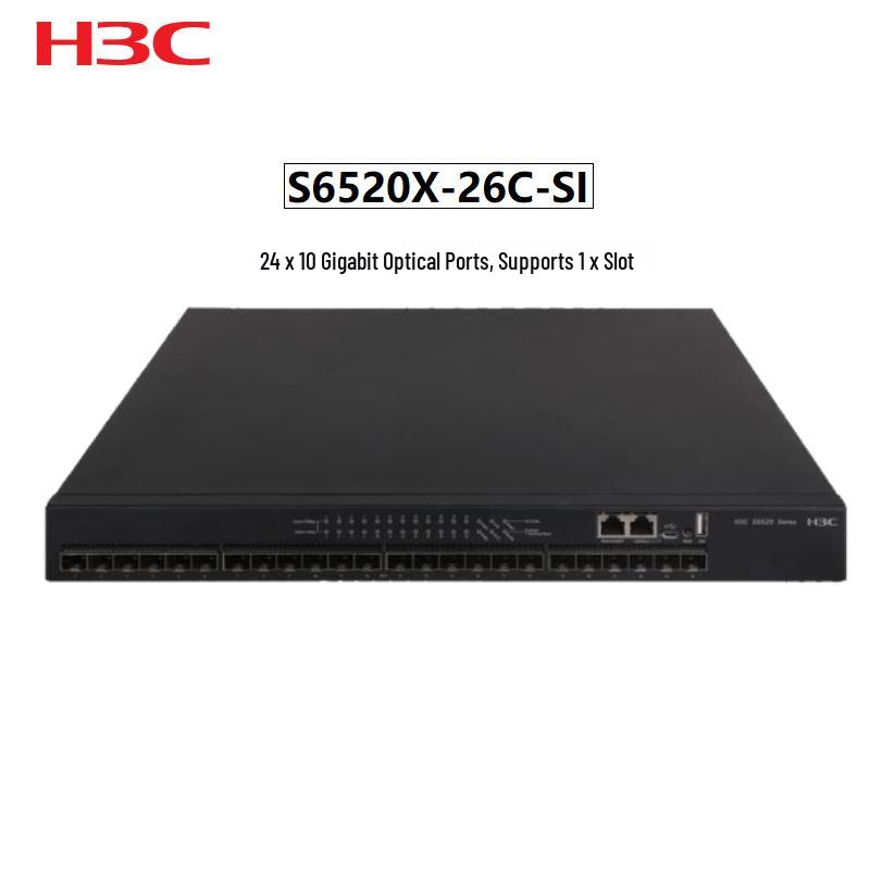 

H3C S6520X-26C-SI 24-Port 10G L3 Ethernet Switch