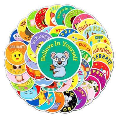 50Pc Cartoon Children Reward Praise Stickers Vtuber Luggage Stickers Mug Stickers Notebook Decoration Stickers