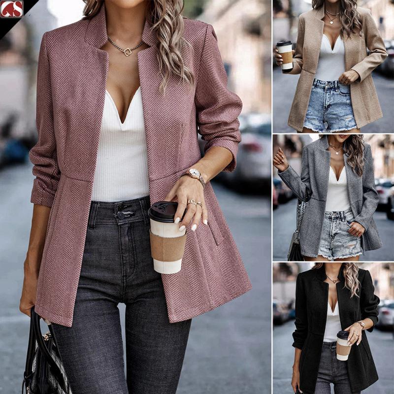 Women's Stylish Blazer Jacket  Urban Fashion Outfit