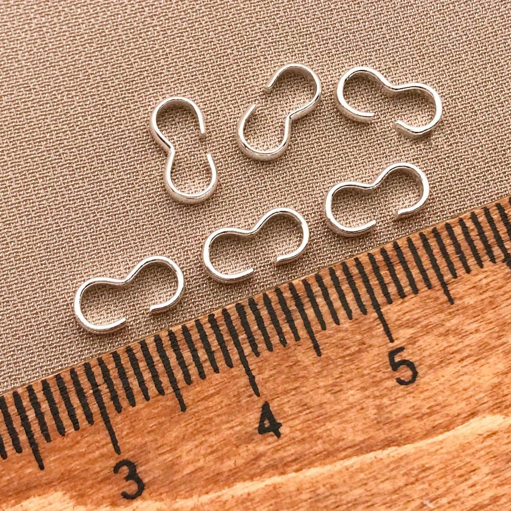 21Pcs Gold-Plated Copper End Clasps, 18K Plated High Color Retention, DIY Jewelry Making Bracelet Clasp