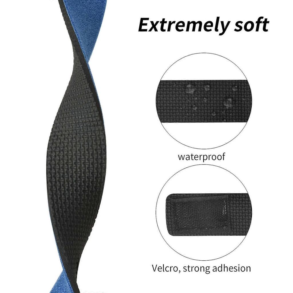 10 PCS Fishing Rod Belts Ties, 5 Colors Elastic Magic Bait Strap,Adjustable Fishing Rod Straps Fishing Rod Tie Strap