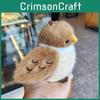 Cute Parrot Cartoon Kiwi Bird Sparro Swallow Bird Plush Toy Pendant For Kid Gift