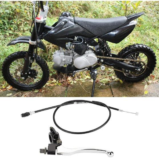 Acouto Motorcycle Clutch Lever Cable Kit Brake Clutch Lever and Clutch Cable Fit for 125 Stomp SSR CRF 50 70 KLX110 Pit Dirt Bike