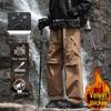 Men's American Style Cargo Pants: Loose, Water-Repellent Outdoor Work and Casual Wear for Autumn/Winter.