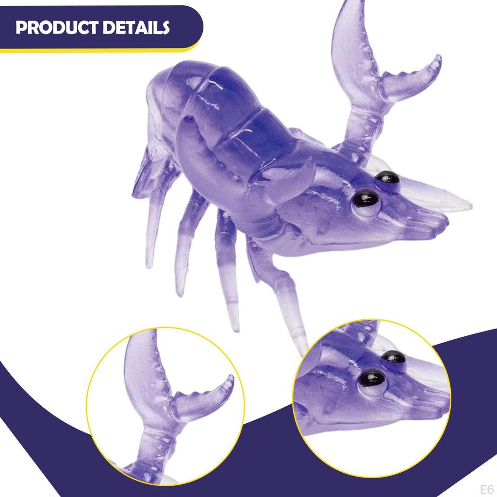 Crayfish Shaped Pen Holder Bracket Japanese Design Cute Novelty Decoration Storage Rack Makeup Brush
