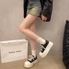 Fashion Casual Versatile Muffin Board Shoes In the Autumn of 2025 New Doll Head Small Man Height Increase Velvet Single Shoes Women