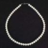 French Luxury Faux Pearl Clavicle Chain Necklace - High-End, Versatile Cross Design for Hip Hop & Fashion Enthusiasts