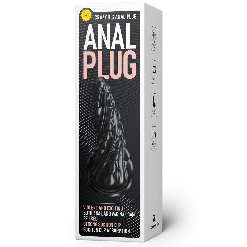 Flower Explosion Suction Cup Anal Plug for Men and Women with SM Backyard Masturbation Device Deformed Anal Plug Adult Sex Toys