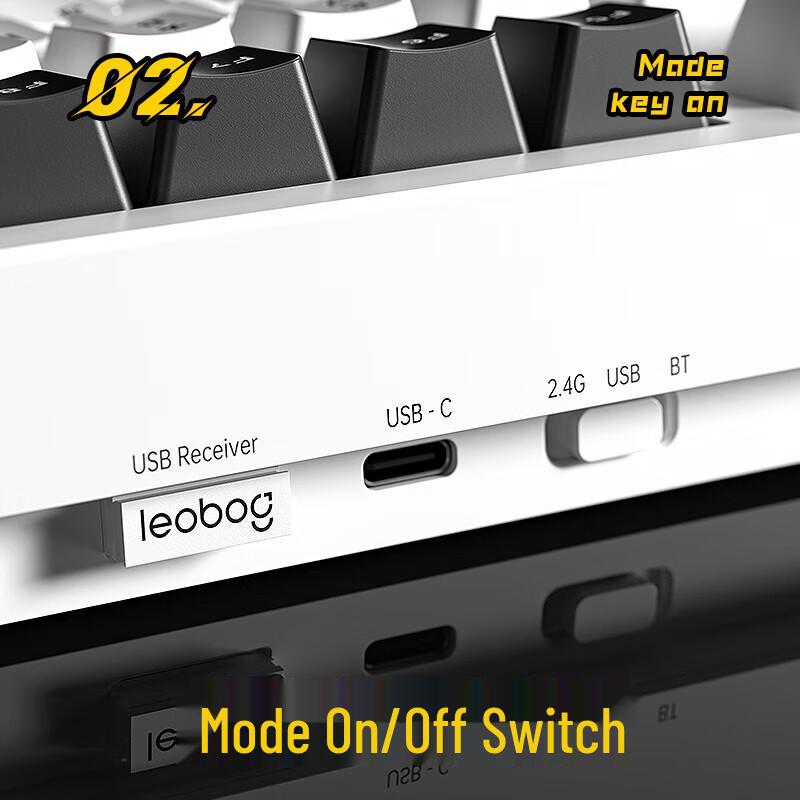 LEOBOG Hi8SE Gasket 75% Tri-Mode Mechanical Keyboard