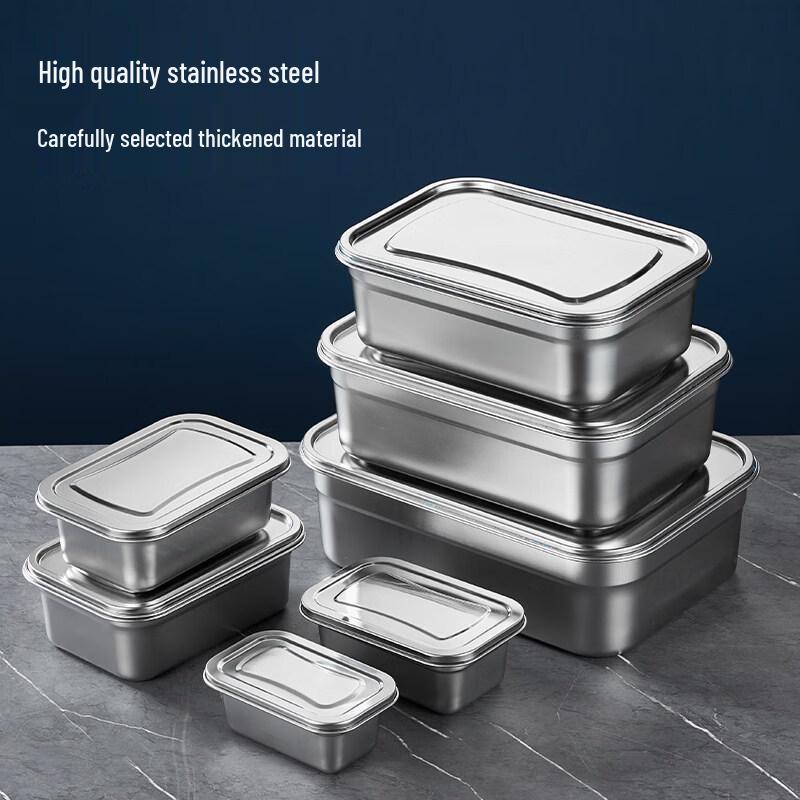Stainless Steel Deepened Food Storage Container