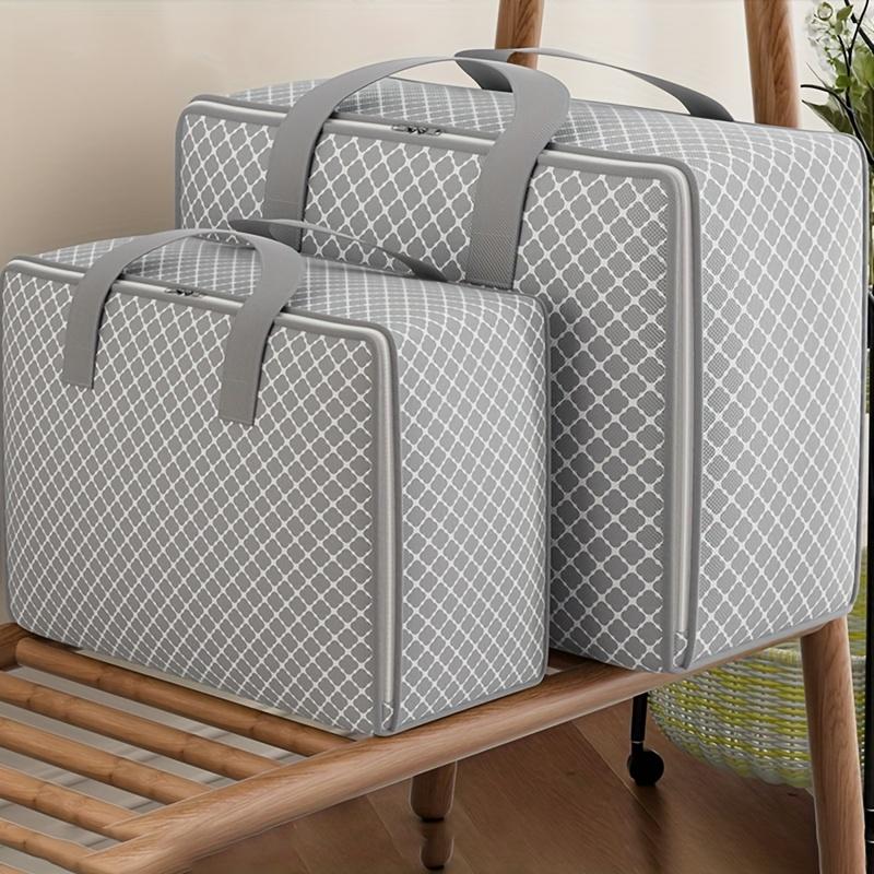 Clothing Storage Bag Large Capacity Portable Moving Bag with Secure Closure Design for Moving, Closet, Luggage and Travel Essentials Organization Bag