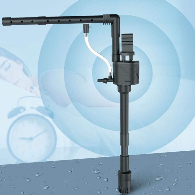 Adjustable Aquarium Wavemaker System for Quiet Setting In Fish Tanks Adjustable Flowing, Suitable for Home Office Use