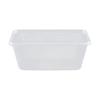 Yishengtong 1000ml Rectangular Disposable Meal Prep Containers with Lids