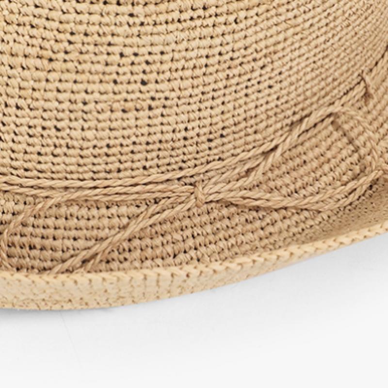 Helen Kaminski Villa 9 Natural Bucket Hat Hat50245