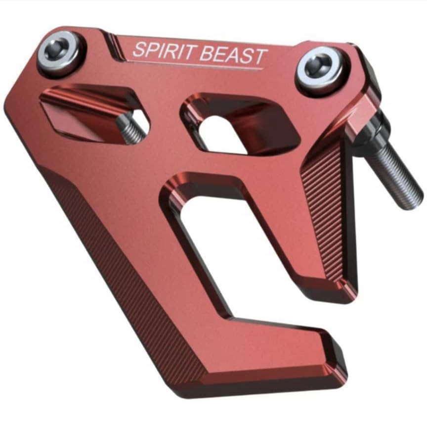 

GOLDFAUST Rebel/REBEL MC49/MC49 Brake Caliper Covers, 250cc/500cc, Black/Red, Custom Parts, Dress-Up (Red)