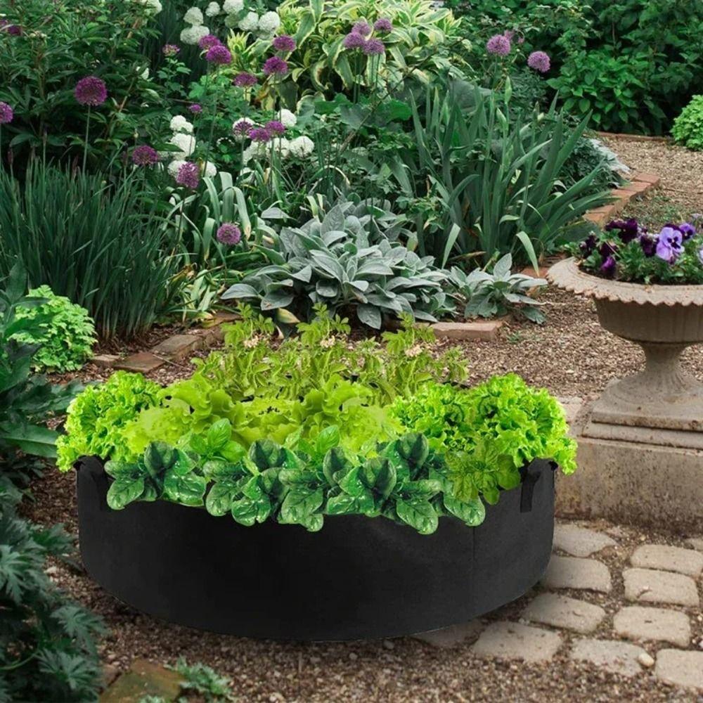10/30/40/50/100 Gallon with Handles Garden Planting Bag Vegetable Tomato Potato Flower