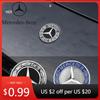 Hot Car Sticker Car Metal Flat Hood Emblem Front Badge Logo Fit For Mercedes Benz AMG W212 W213 W205 W177 W247 W176 CLS CLA CLK