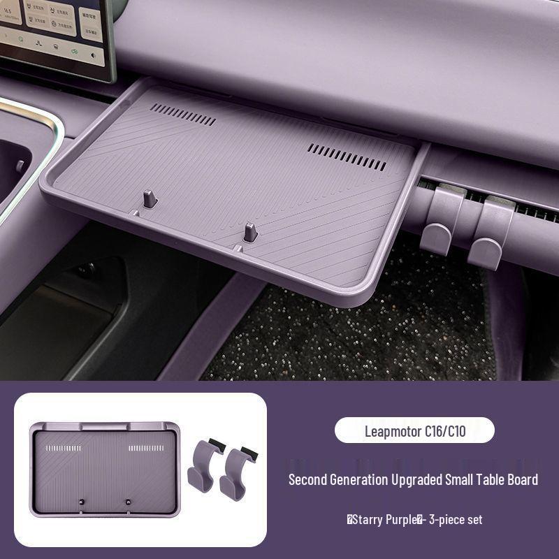 Autotisch und Aufbewahrungsbox für Leapmotor C10/C16 - Beifahrersitz und Mittelkonsole mit Haken