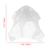 Motorcycle Windshield Double Bubble Windscreen Deflector for BMW G310GS MT09 Z900 ABS Plastic Sport Touring Flyscreen