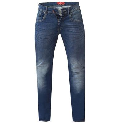 Jeansy męskie D555 Ambrose Stretch Tapered Kingsize