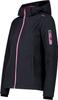 Куртка CMP softshell jacket zip hood women (39A5006) женская куртка softshell с отстегивающимся капюшоном (39A5006) антрацит/фестиваль