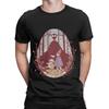 OOver The Garden Wall T-shirt Rossa Nuova 100% Cotone oOver the Garden Wall Top Magliette Per Unisex