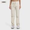 High waist loose trousers women's ice-feeling quick-drying casual woven sweatpants running two wear fitness wide-leg pants SS