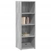 VidaXL Buffet haut sonoma gris 40x41x124 cm bois d'ingénierie 846388