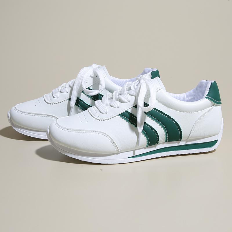 Women Designer Sneakers Round Head Deep Mouth Light Sneakers Versatile Breathable Cross Lace Casual Sneakers Zapatos De Mujer