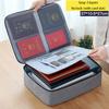 Document Storage Bag Organizer Files Folder Ticket Credit Card Certificates Handbag Home Office Organizer Accessories Supplies
