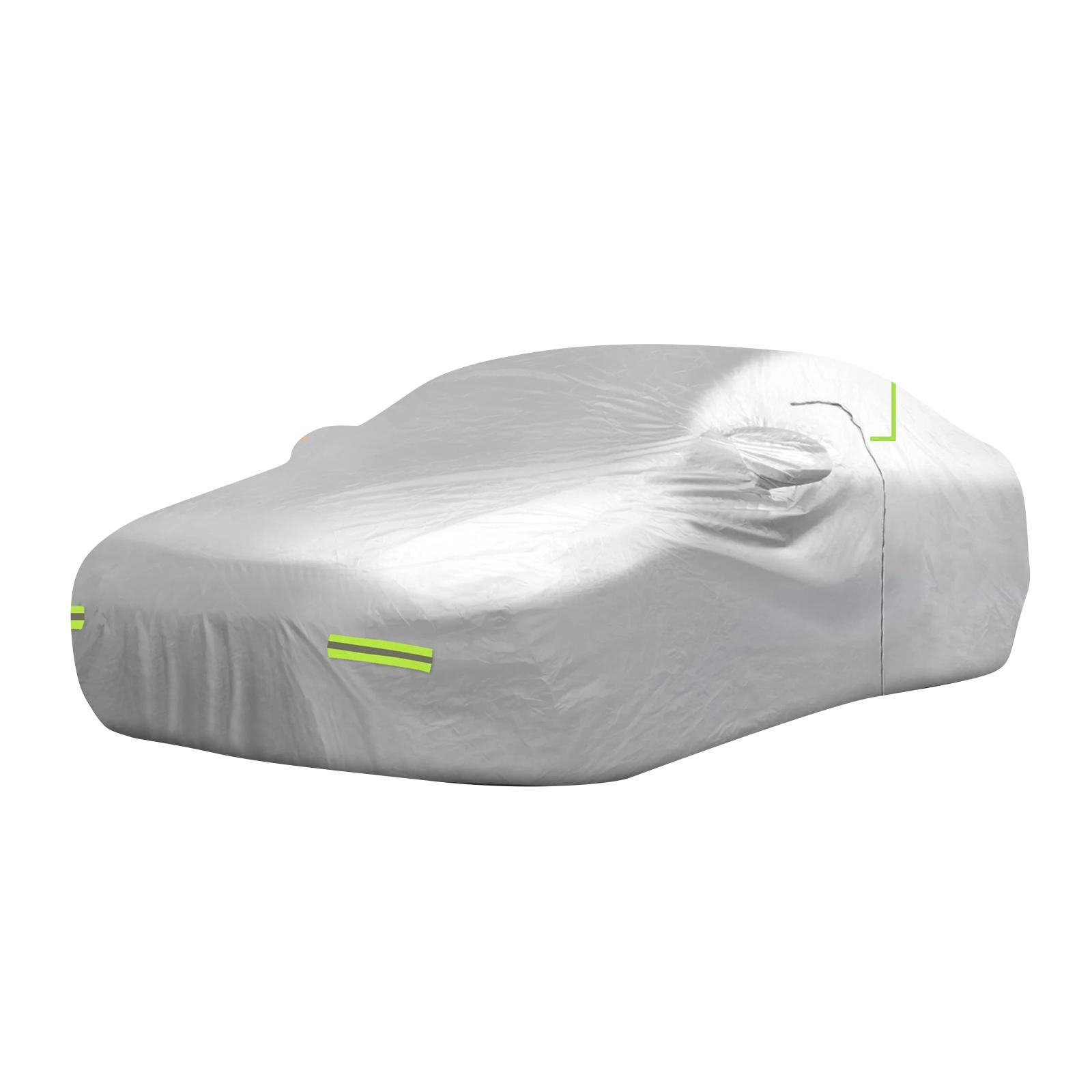 

Универсальный чехол для седана, водонепроницаемый, всепогодный, с защитой от УФ-лучей, для улицы, белый, 3-L One Size белый