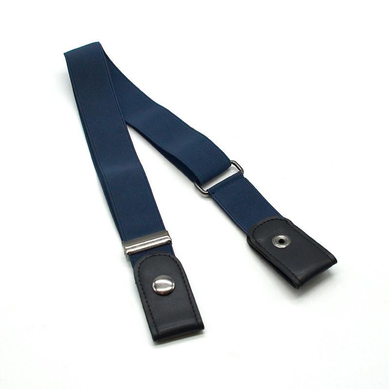 Adult Elastic Belt, Elastic Anti-Drop Pants, Unisex Elastic Belt, Custom-Made Buckle Belt