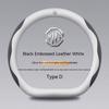 For MG ZS E-HS EV MG3 MG5 MG6 Trophy MG7 EZS 3SW Cyberster Carbon fiber Leather Car Steering Wheel Cover Anti-slip Breathable wue1