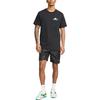 Nike T Shirts Men's Black Crew Neck Moderate Straight Fit FD0037-010