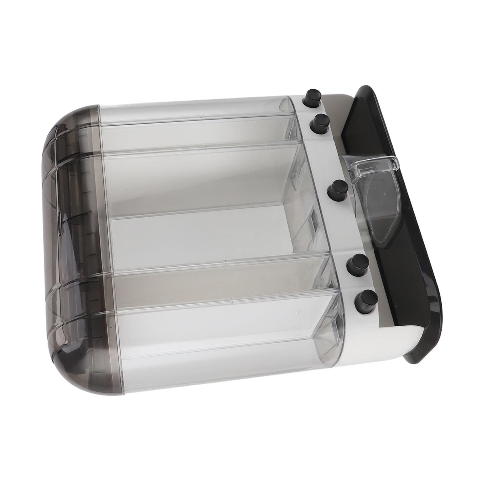 Rice Dispenser 16.5kg Large Capacity Transparent Sealed Rice Bucket Airtight Flour Storage Container