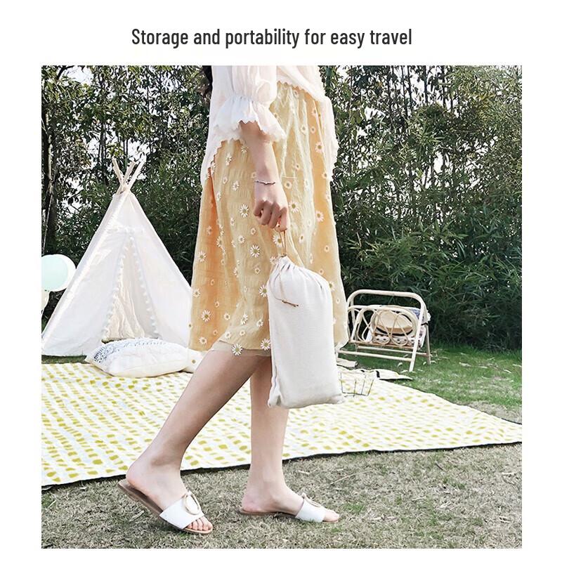 Classic Double Anti-Rollover Canvas Hammock