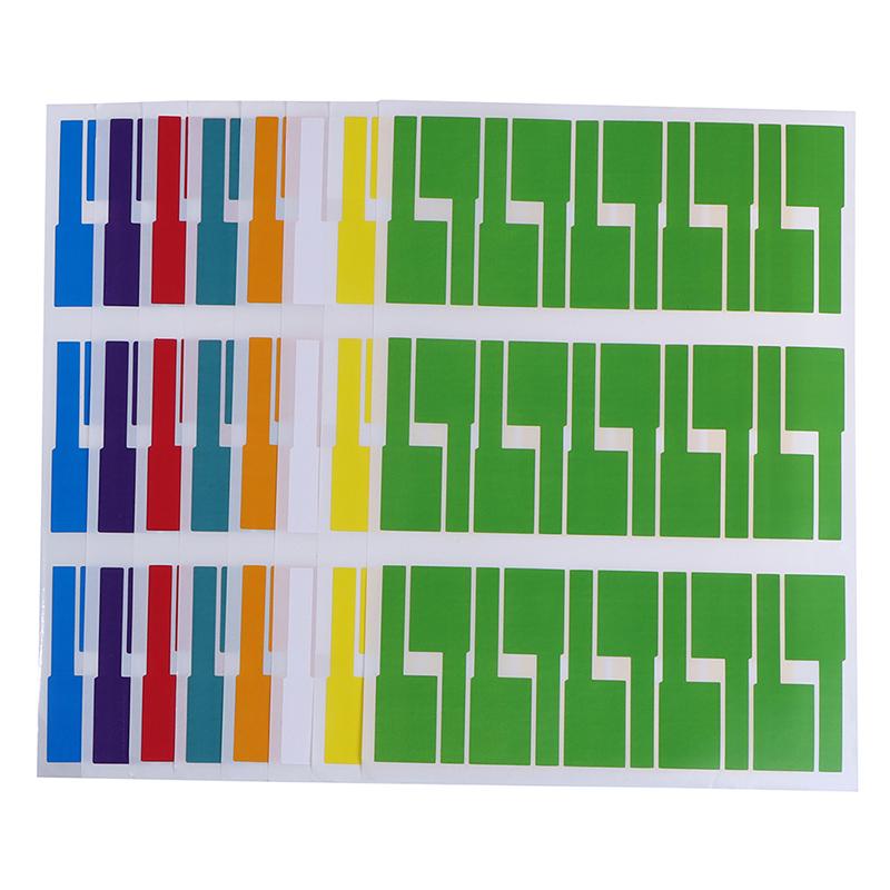 300Pcs Self-Adhesive Cable Labels Waterproof Identification Tags Stickers